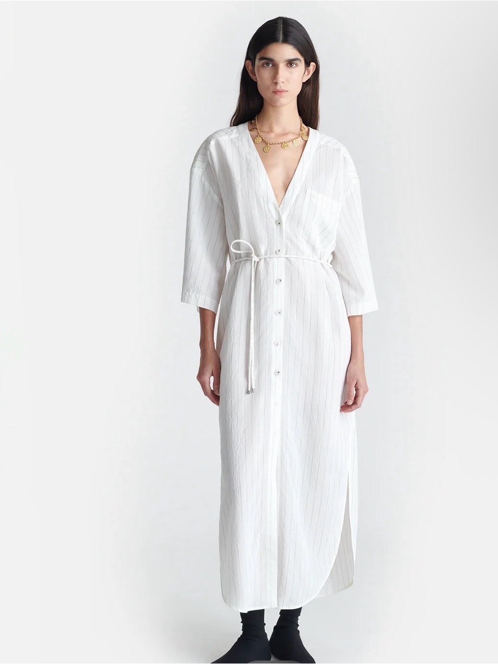 Nanushka Amneris Shirt Dress, Size Medium - NWT